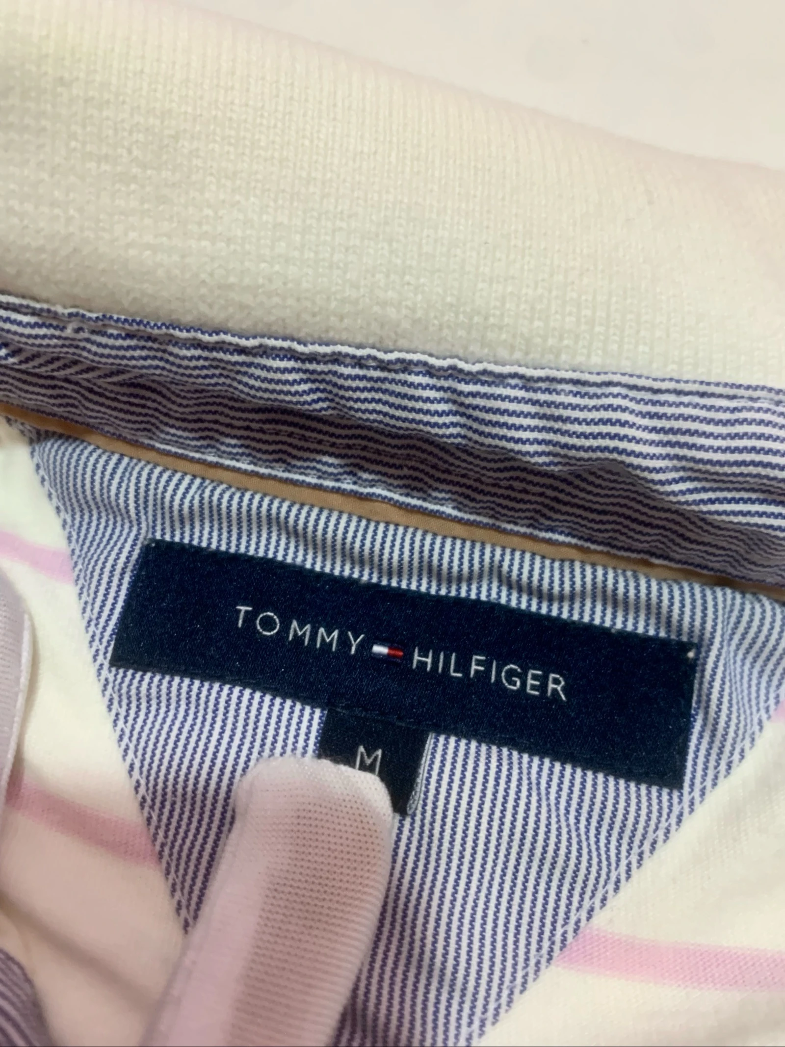 Polo Tommy Hilfiger Blanc Original Taille M – photo 3